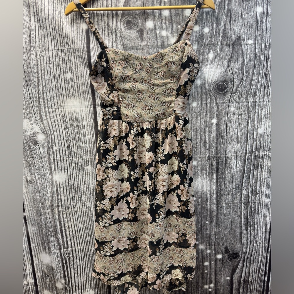 Mudd Summer Floral Dress Medium